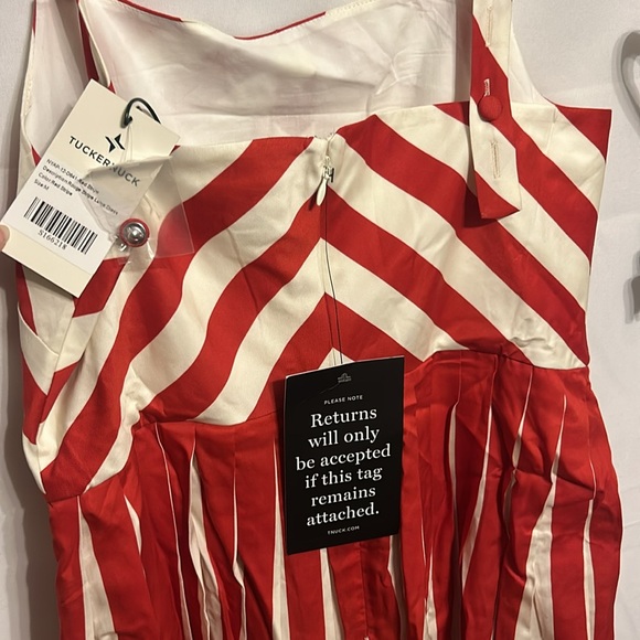 Rouge Stripe Laina Dress - Picture 8 of 12